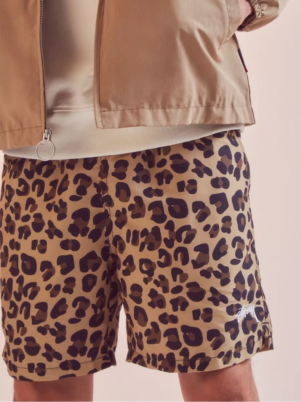 Stussy Leopard Water Short Men’s Size Medium